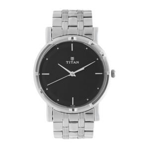 Titan Karishma Analog Black Dial Men's Watch -NM1639SM02 / NL1639SM02